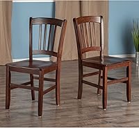 Vista 2 de Winsome Asientos Madison, nogal mediano