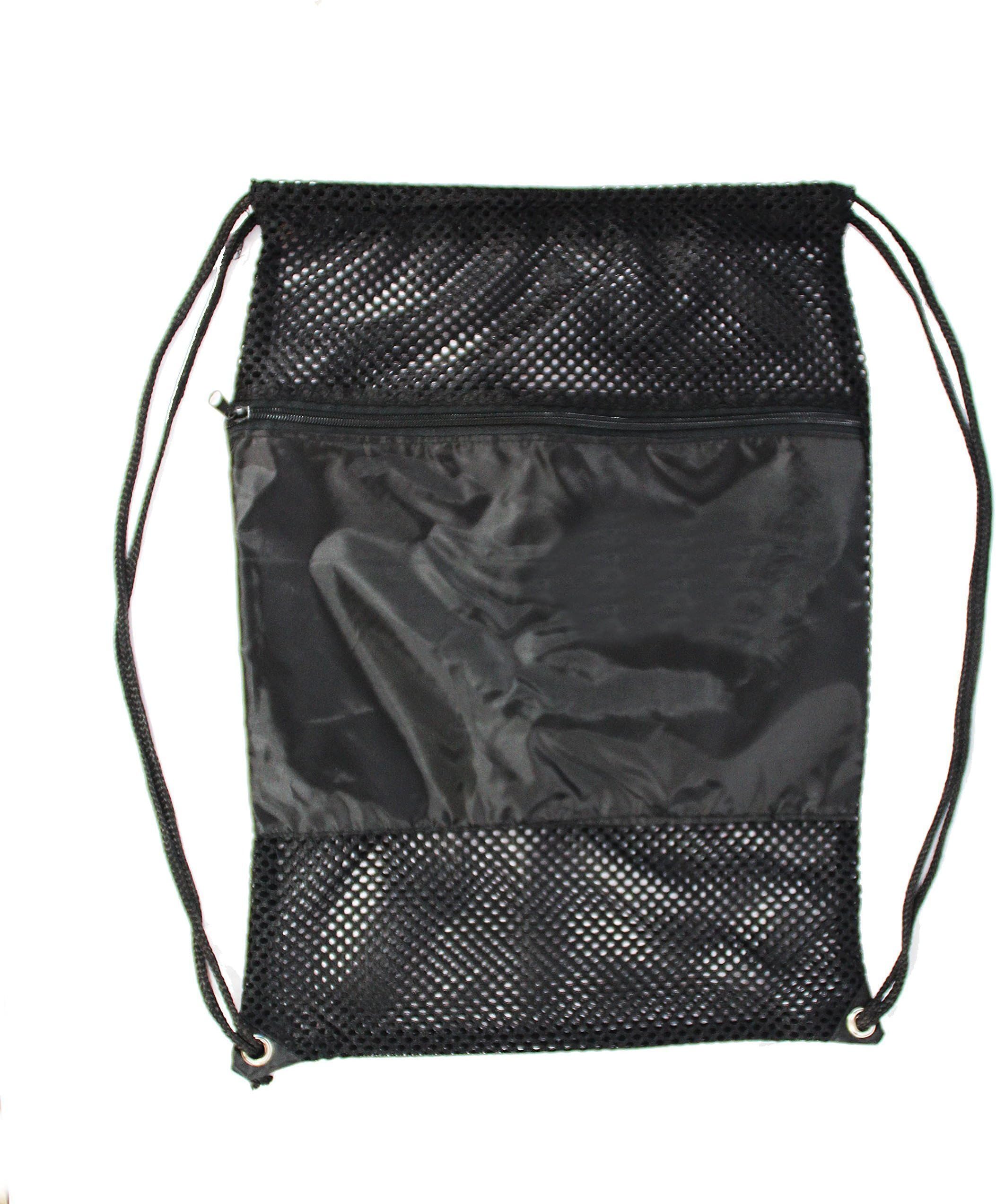 SmartTravel4LessMesh Drawing Backpack, Black