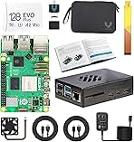 Vilros Raspberry Pi 5 Starter Kit MAX - Turbo Cooled Aluminum - (128GB Edition) - (8GB RAM)