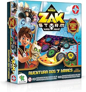 Zak E A Aventura Dos Sete Mares Brinquedos Estrela Multicor
