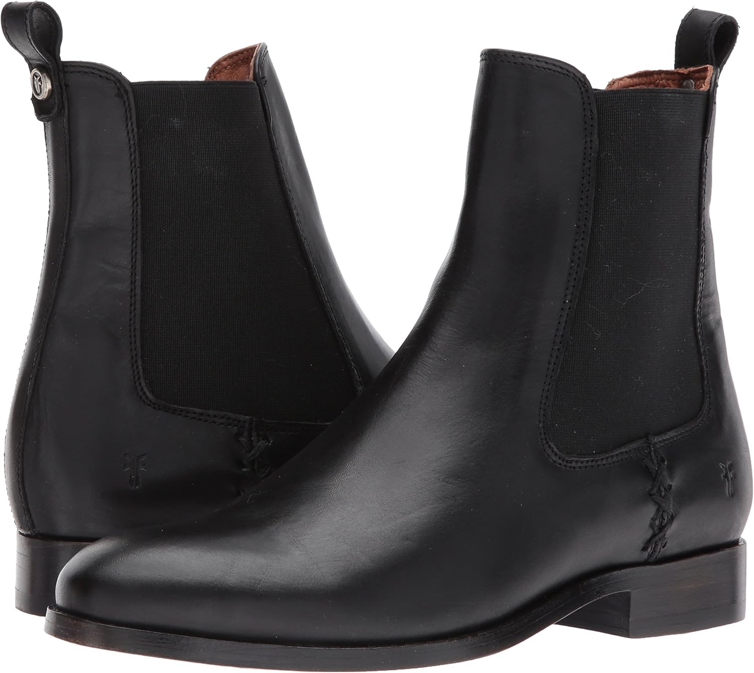 Frye melissa chelsea boot black Clearance