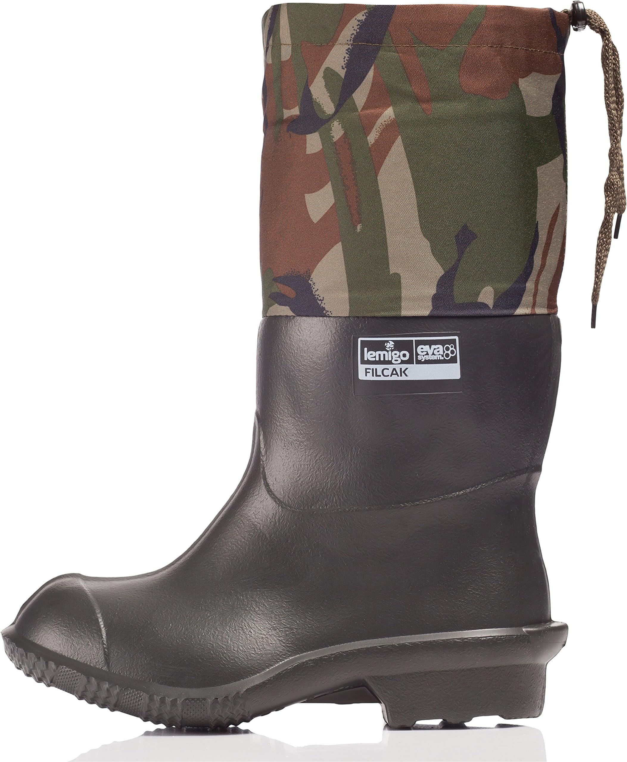 Lemigo Men's Felt Boot LMG-802 (Black, EU 44 = UK 10)