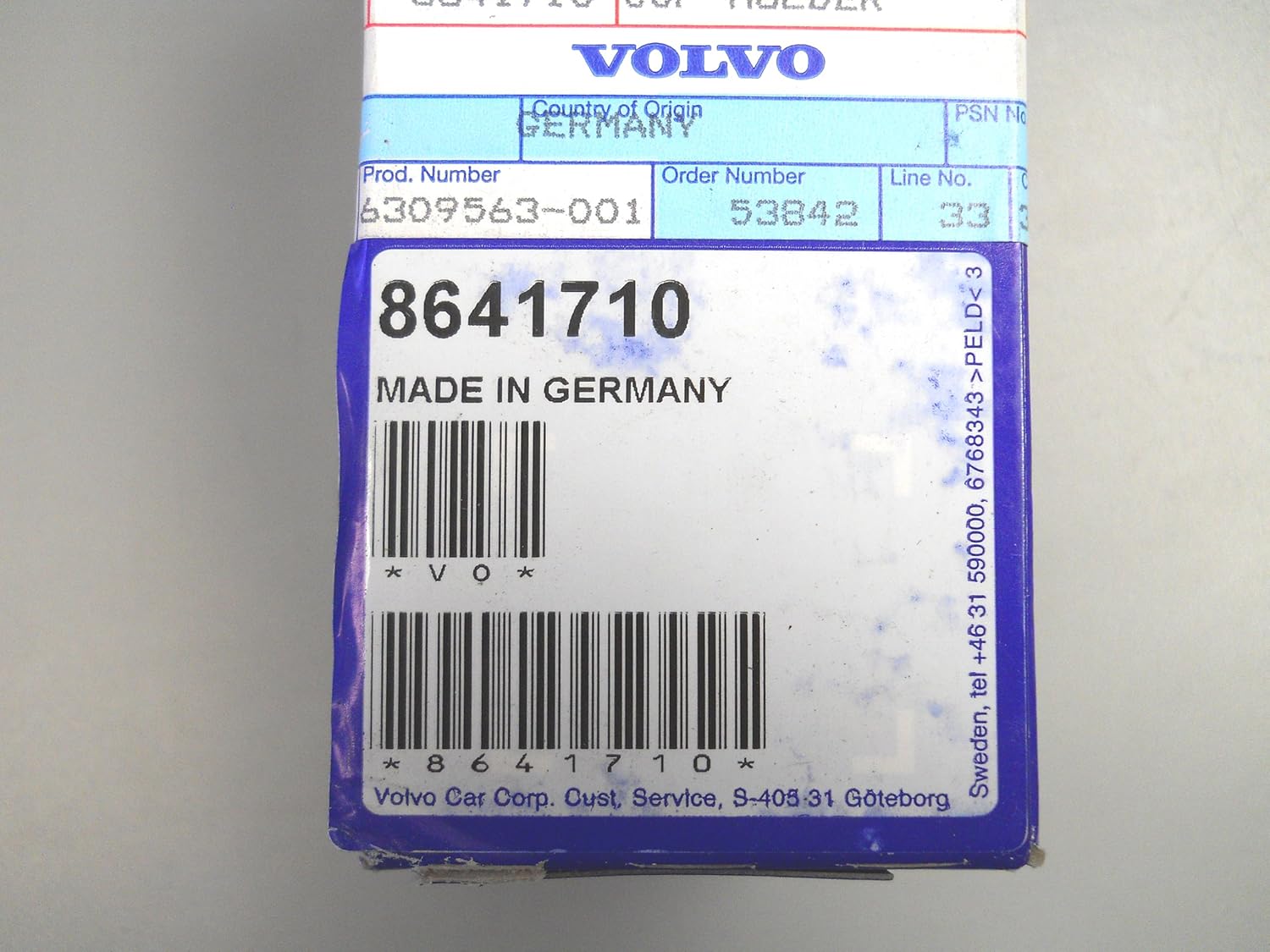 Volvo Genuine 8641710 Cup Holder
