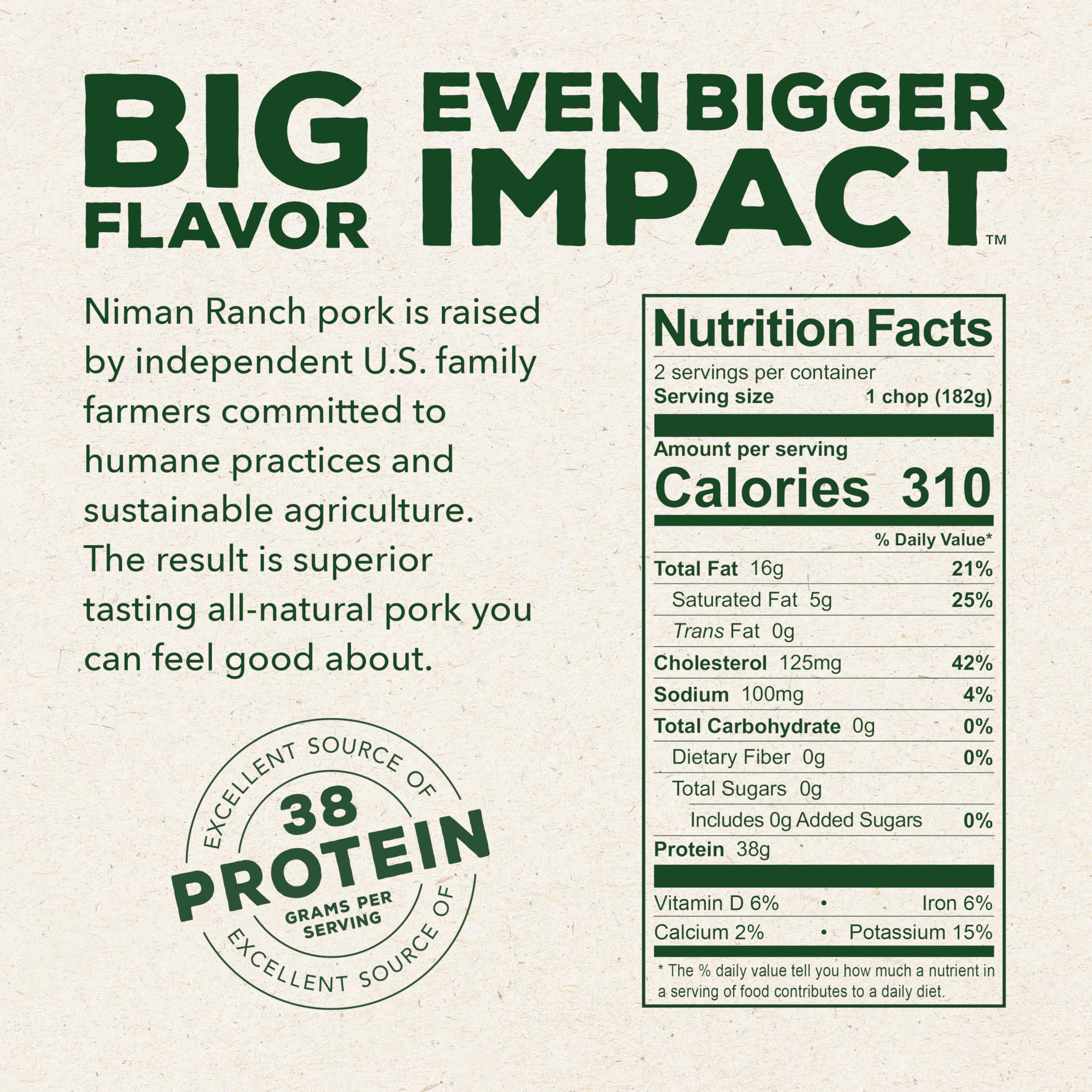 Niman Ranch Pork Loin Chops Boneless 0 8125 lbs — view 2