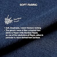 Vista 7 de Separatec Ropa interior para hombre, ropa interior cómoda y suave de rayón de bambú con doble bolsa para hombres, paquete de 3 o 6