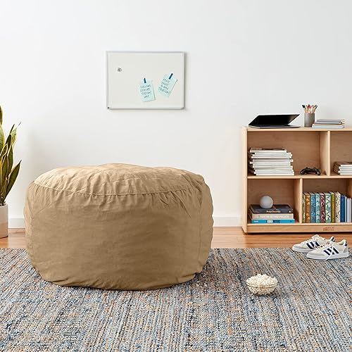 Miniatura 10 de Chill Sack - Funda para puf Microgamuza - Carbón - Solo funda,Microsuede - Chocolate - Solo funda,Microsuede - Azul marino - Solo funda,Guijarro -
