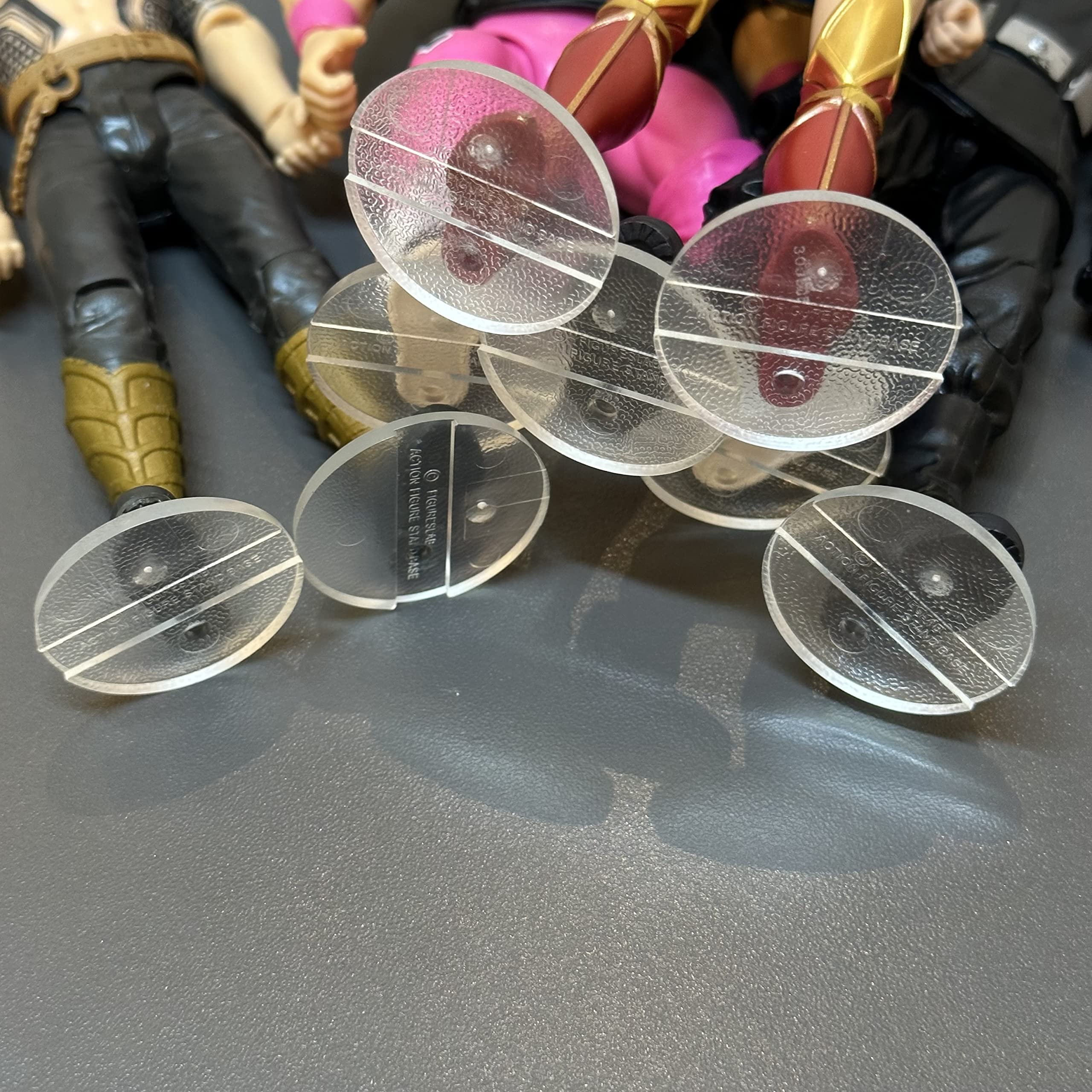 Stojak podtrzymujący figurki z kołkiem, figurki 15 cm, stojaki na zabawki, kompatybilny z modelami 1/12 Mavel Legends/GiJeo Classified Series/D C/Mo tu, 100 szt