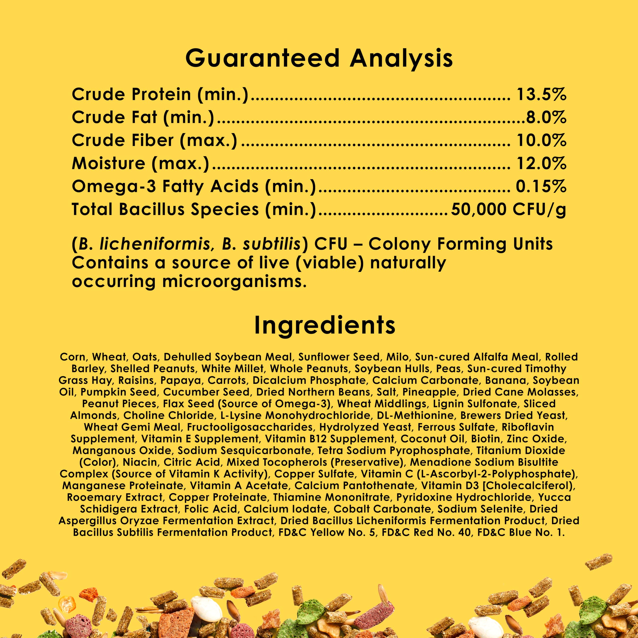 Kaytee Products Food Fiesta for Mouse And Pet Rats Gourmet Variety Diet 4 lbs