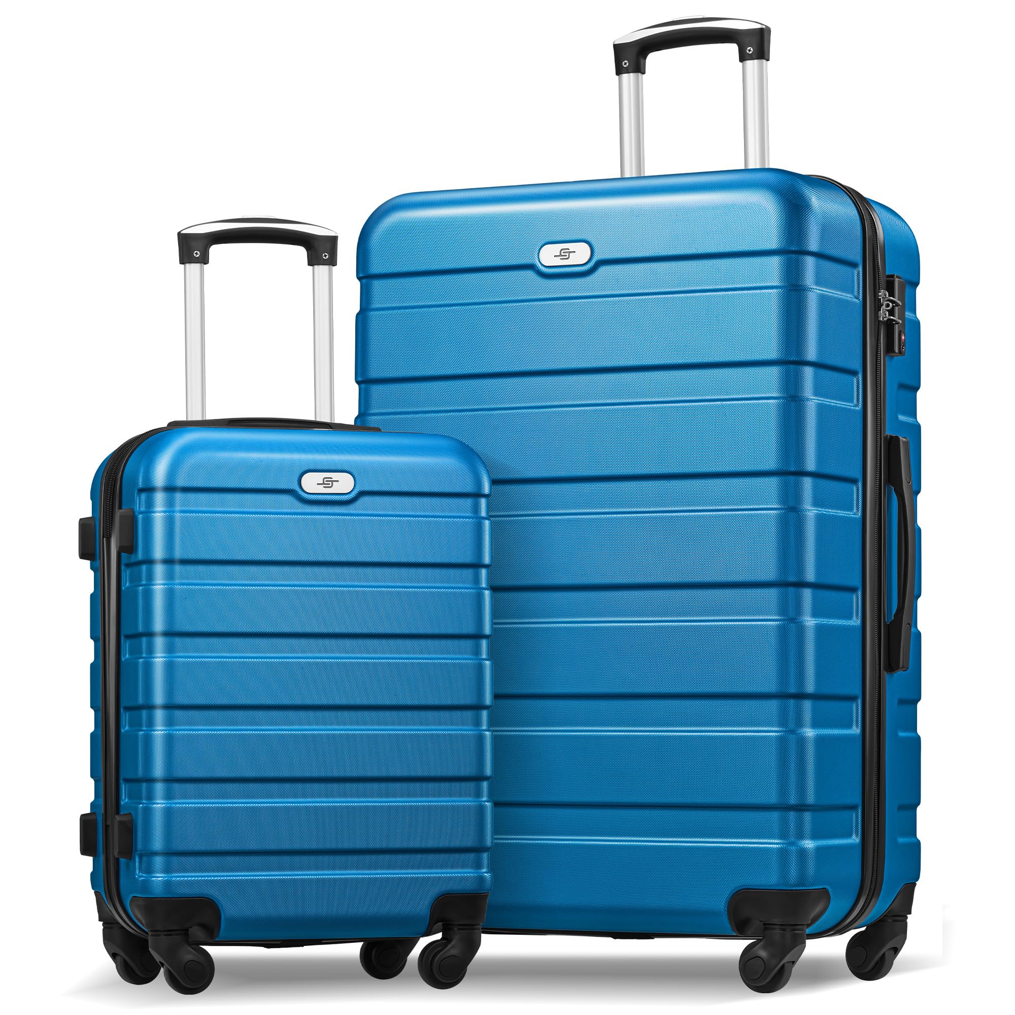 青空　34.42.49.62.65.98 6個セット Amazon.com: Suitour 2 Piece Luggage Sets,Hard Shell Carry on