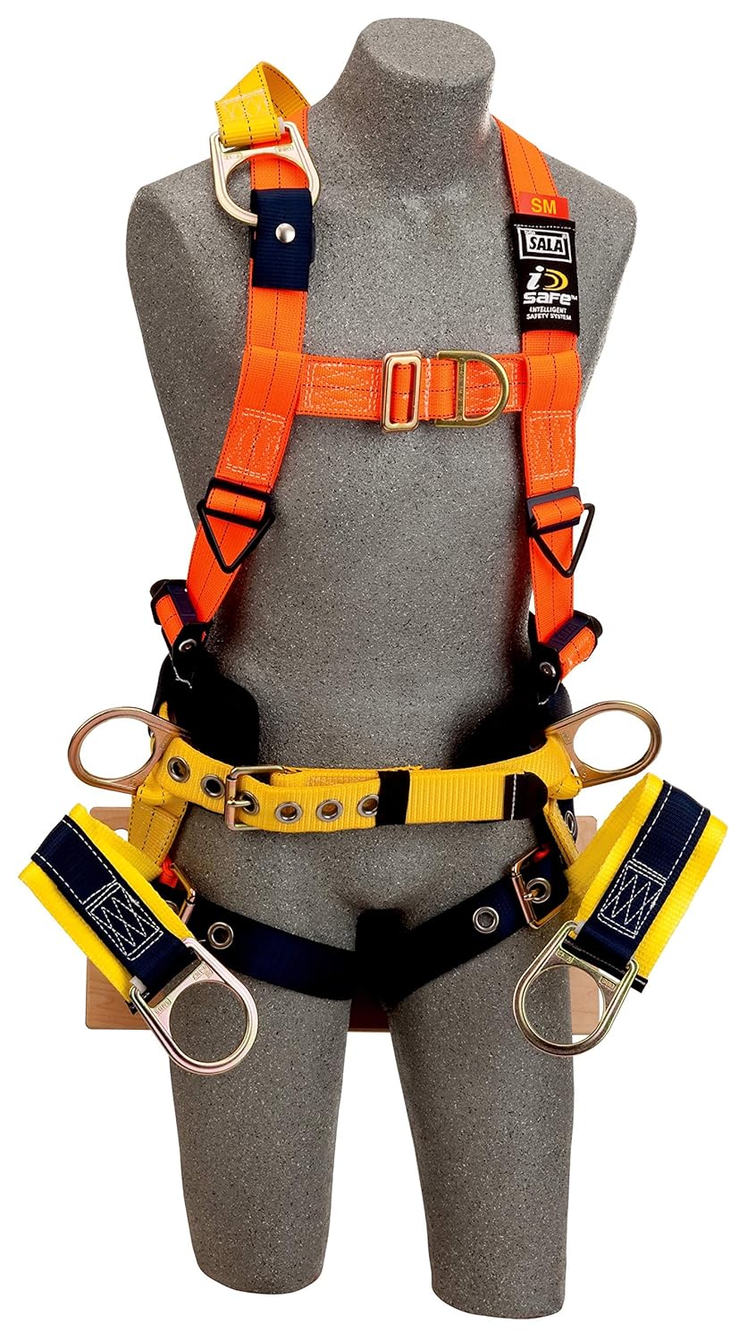 3M DBI-SALA Delta Bosun Chair Harness 1108125, Large, ANSI Z359.1, OSHA 1910.66, OSHA 1926.502
