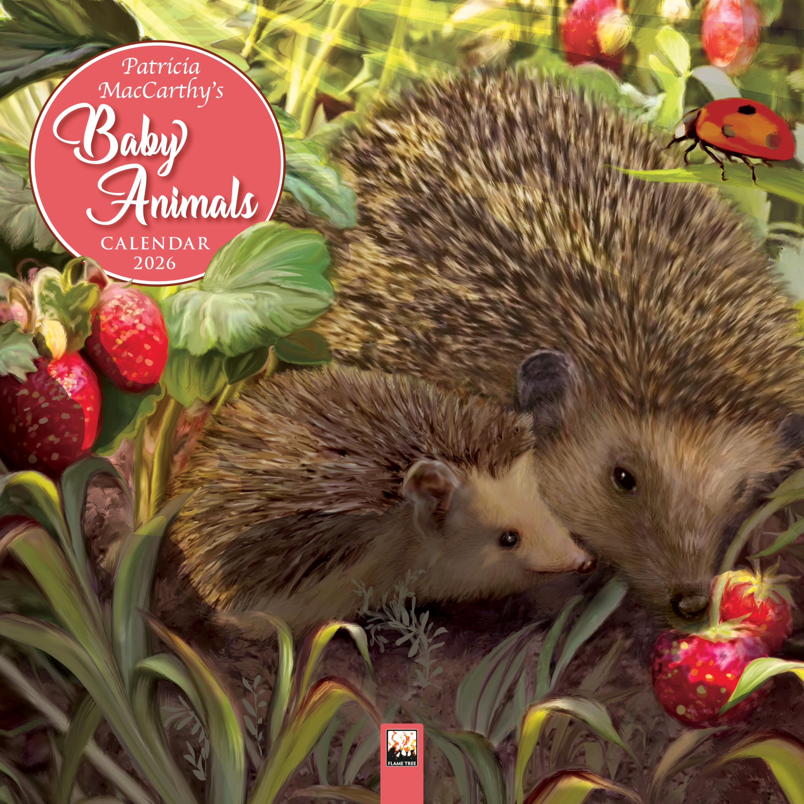 Patricia MacCarthy's Baby Animals Calendar 2026, Wall Calendars, Gift