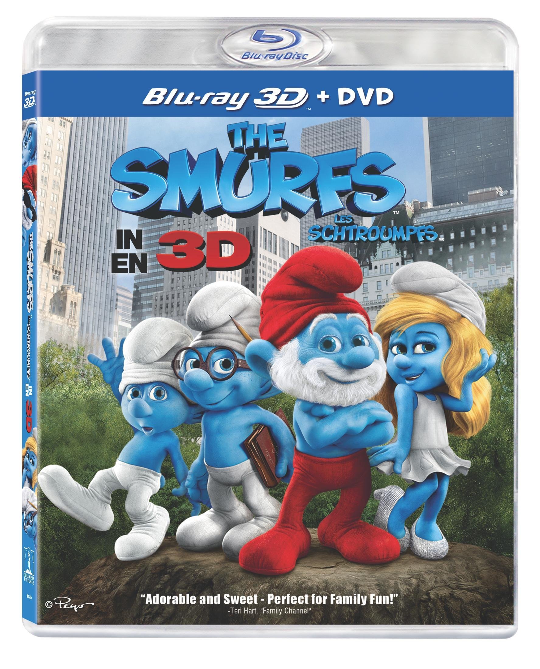 The Smurfs (3D) Bilingual - Blu-Ray/ Combo Pack [Blu-ray]