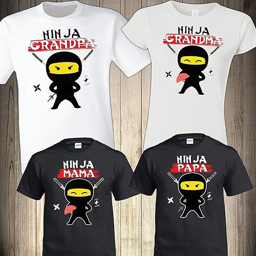 Miniatura 3 de Ninja Birthday Shirt Kung Fu Ninja Birthday Family Shirts Matching Party Personalized custom Ninja Shirt Birthday Boy