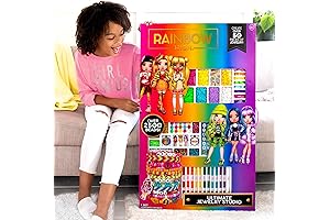 The Ultimate Jewelry Studio: Dive into a Rainbow High Sparkle Paradise!