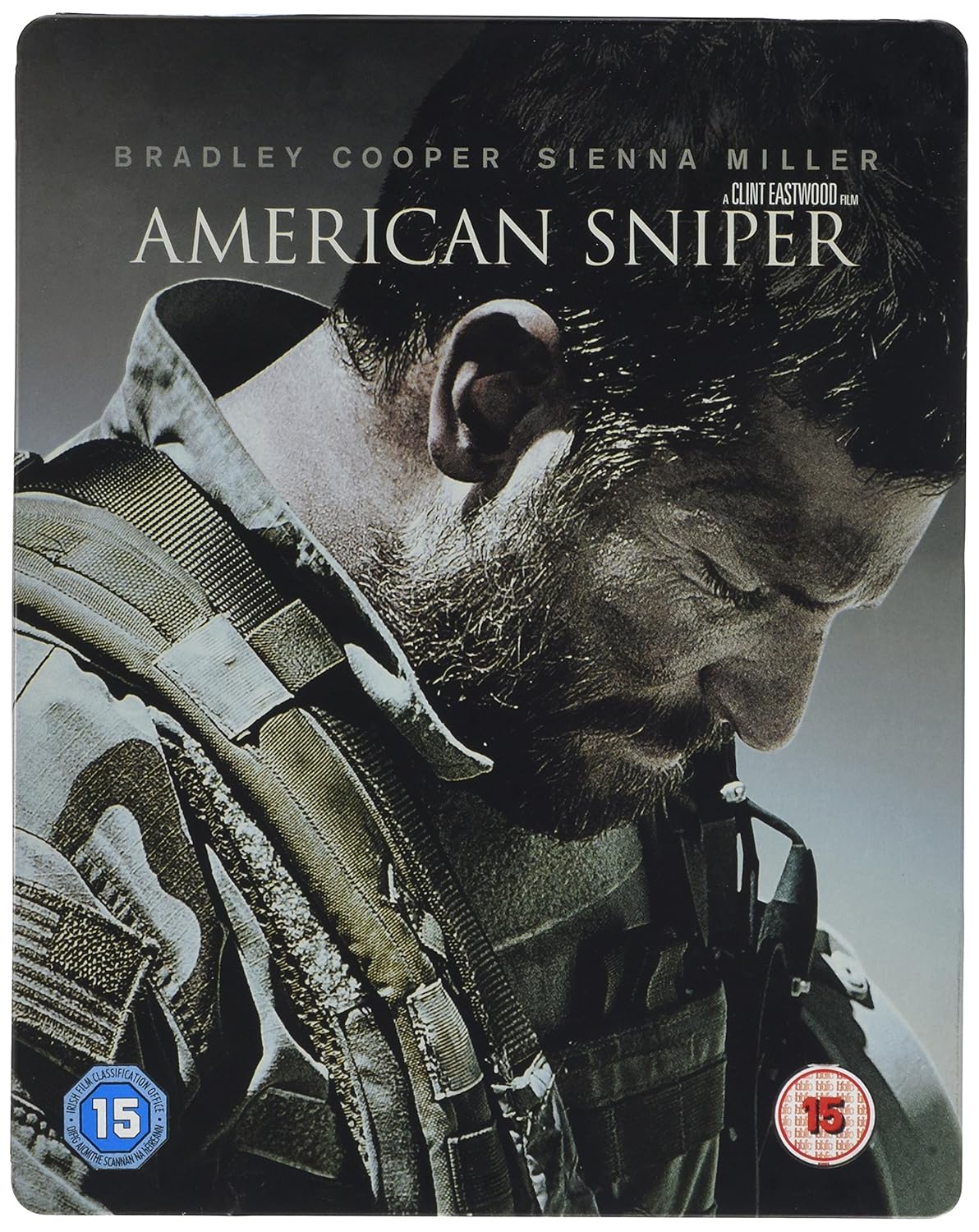 Blu-ray American Sniper GB 2015 Clint Eastwood Exclusivité Ultra Limitée SteelBook