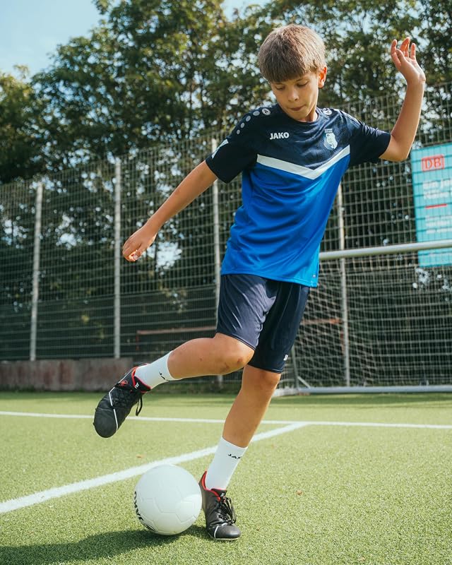 Jako Manchester 2.0 Children's Sports Shorts without Inner Briefs - Moisture-Wicking Children's Training Trousers Made of 100
