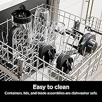 Vista 16 de Ninja SS151 TWISTi Blender DUO, batidora de alta velocidad de 1600 W, preparador de batidos y extractor de nutrientes* de 5 funciones para batidos