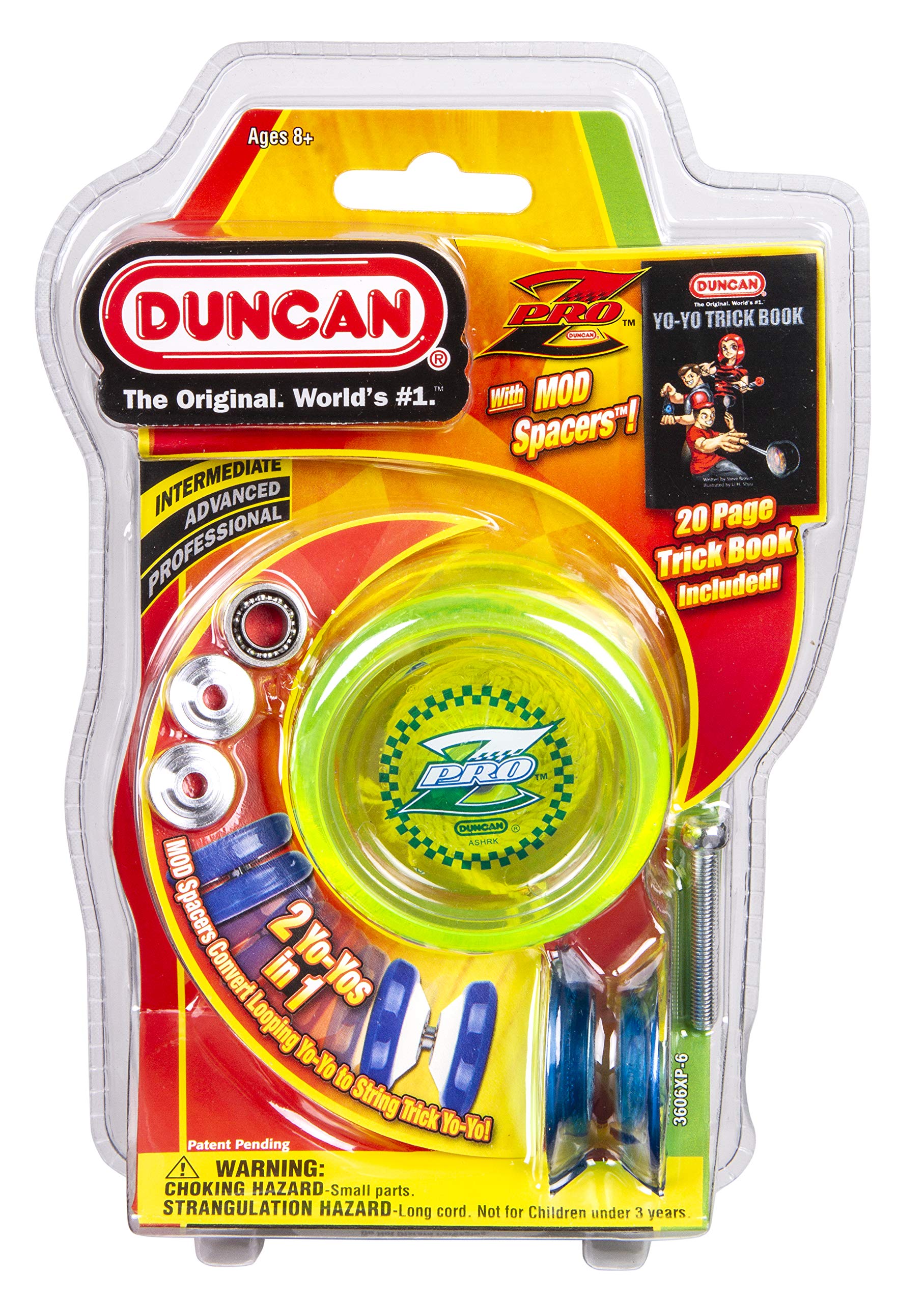 Amazon.com: Duncan Toys Pro Z Shape Changing Yo-Yo, 6 Pack