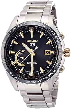 SEIKO ソーラー アナログ時計 ブラック セイコー/SEIKO 腕時計 ソーラー 7B72-0AG0 ブラック チタンを