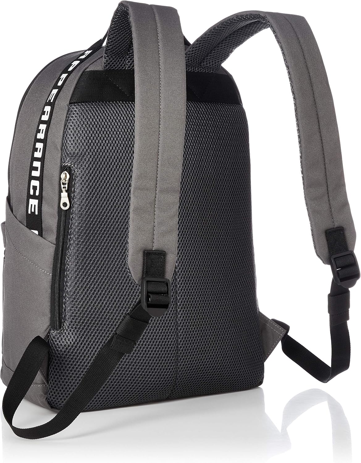 Aventura 30574 Backpack, Daypack, School Backpack, School Backpack, School Bag, School Bag, Water Repellent, Nylon, Large Capacity, A4, Mesh Pocket, Back, Zipper, Lots of Pockets, 4.6 gal (16 L), Gray