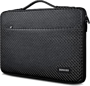 DOMISO 15-15,6 Pollici Custodia Borsa Con 2 Tasche Resistente All'Acqua - Foto 2