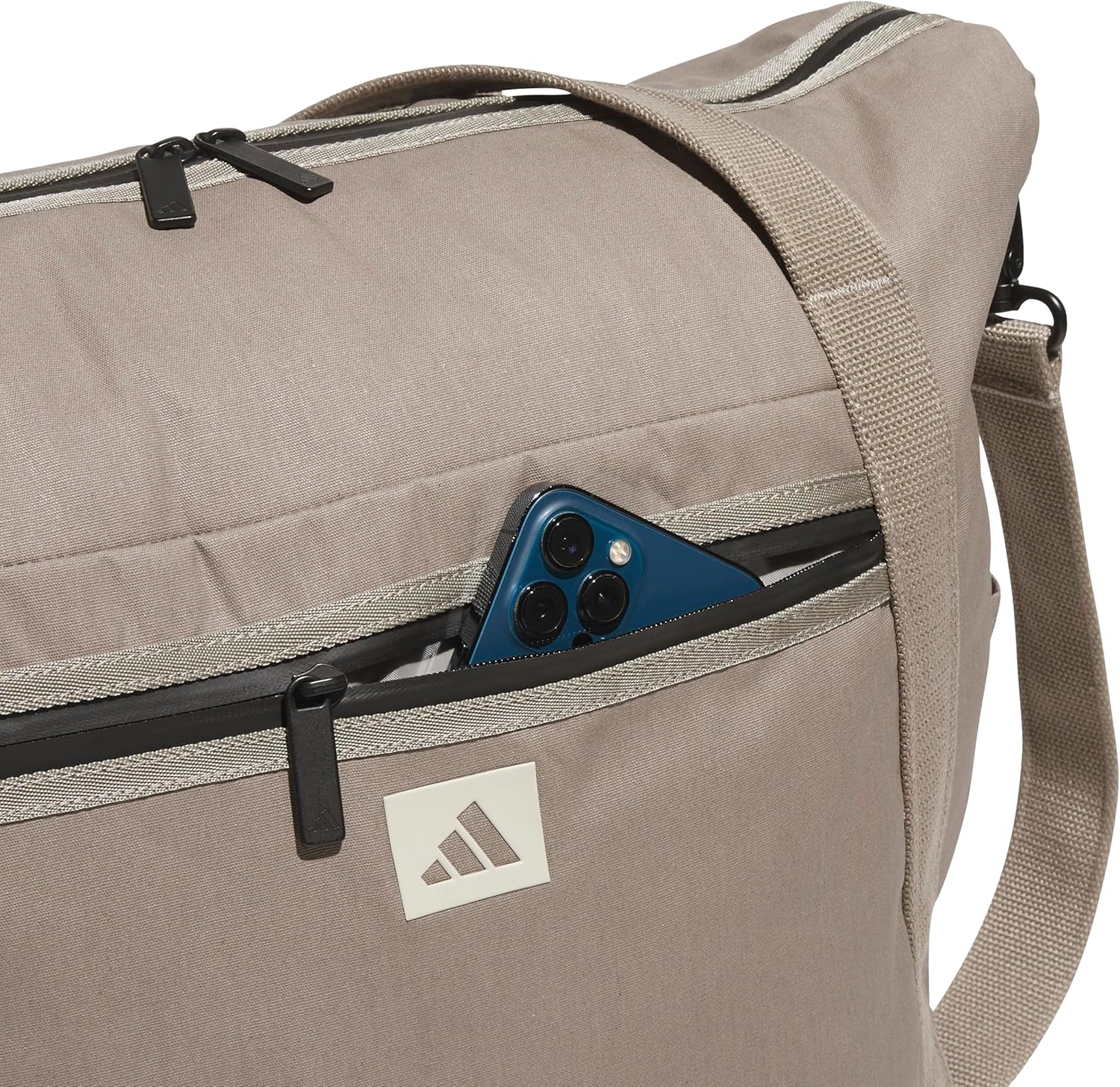adidas Unisex First Tee Tote, Putty Beige, One size
