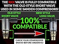 Vista 2 de RKX AC válvula solenoide para control de compresión para compresores VOLKSWAGEN SANDEN PXE16 PXE14 MK5 MK6 B8 TDI VW