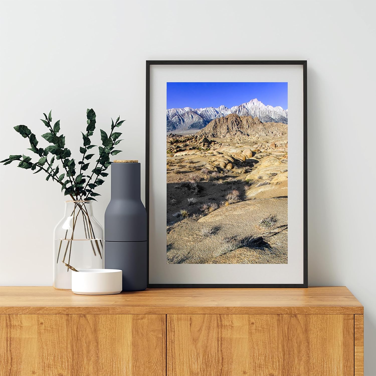 Eastern Sierra Nevada Mountains Landscape Art Print
