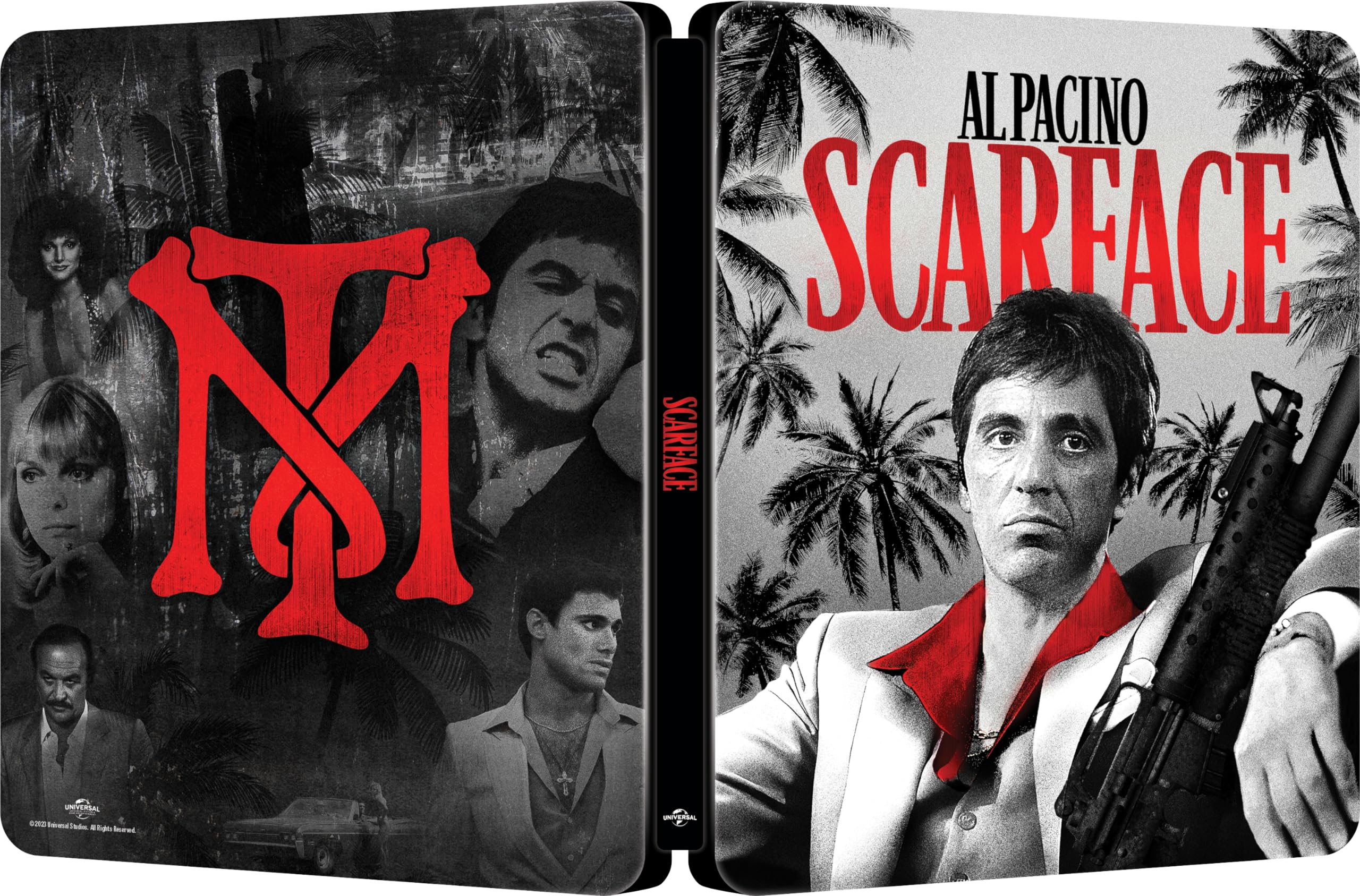 SCARFACE - 40TH ANNIVERSARY STEELBOOK (4k + Blu-Ray)