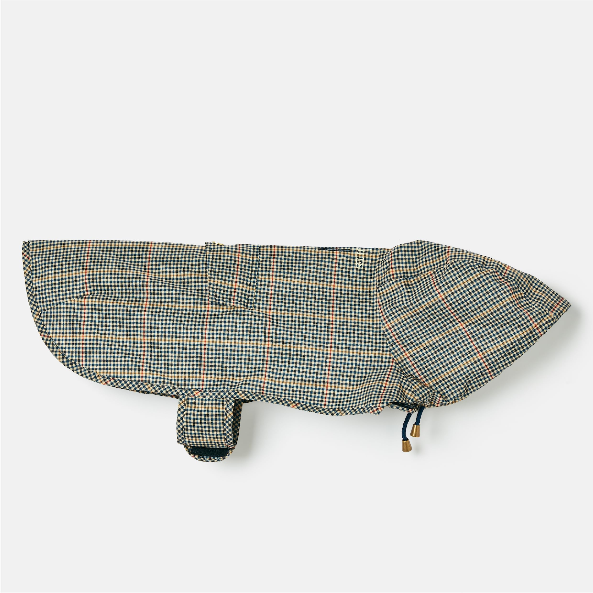 Rosewood Joules Henson Veste Pliable à Carreaux pour Chiens de Taille M, Lavable, légère et Portable, imperméable et imperméable pour Chiens de Taille Moyenne