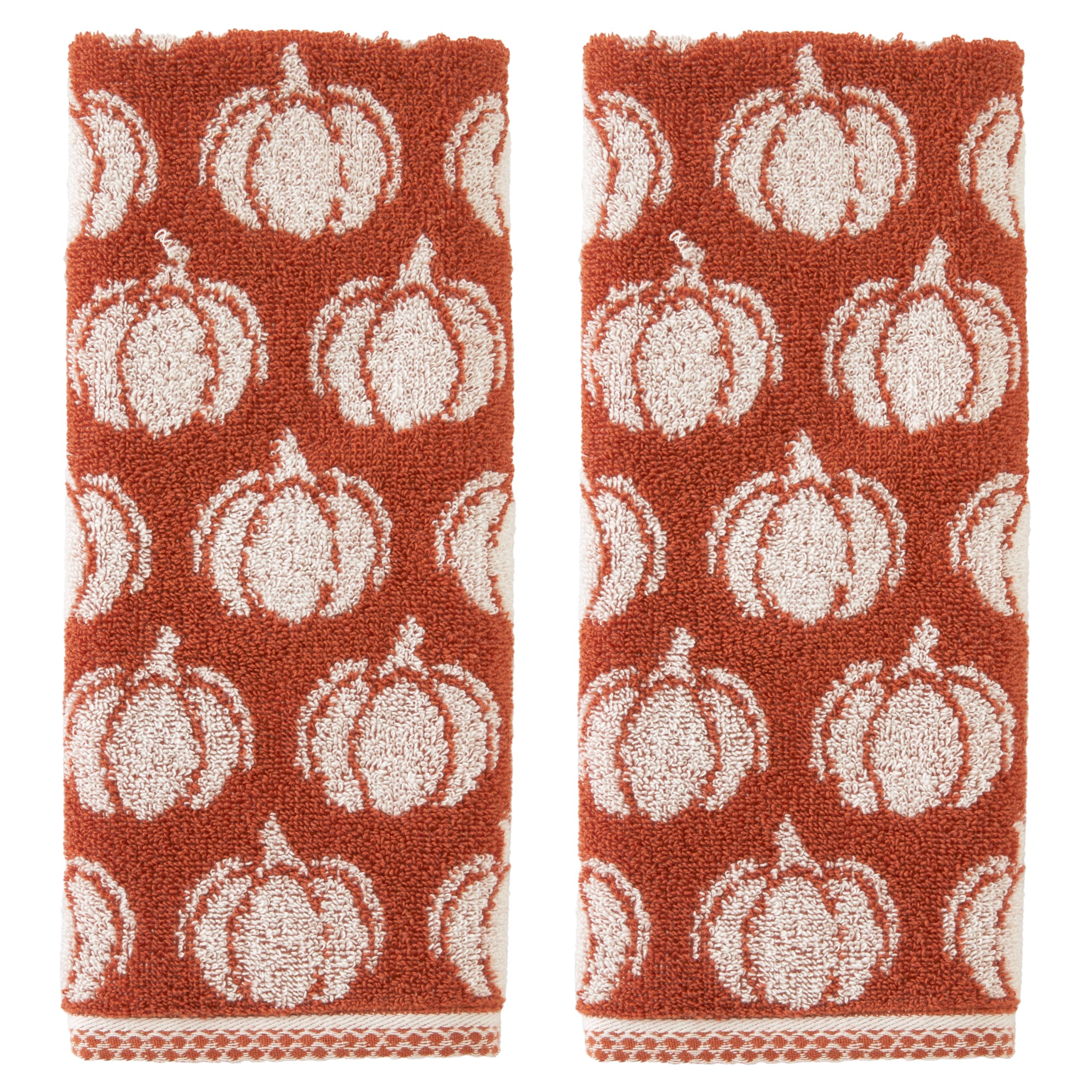 SKL Home Pumpkin Hand Towel (2-Pack)