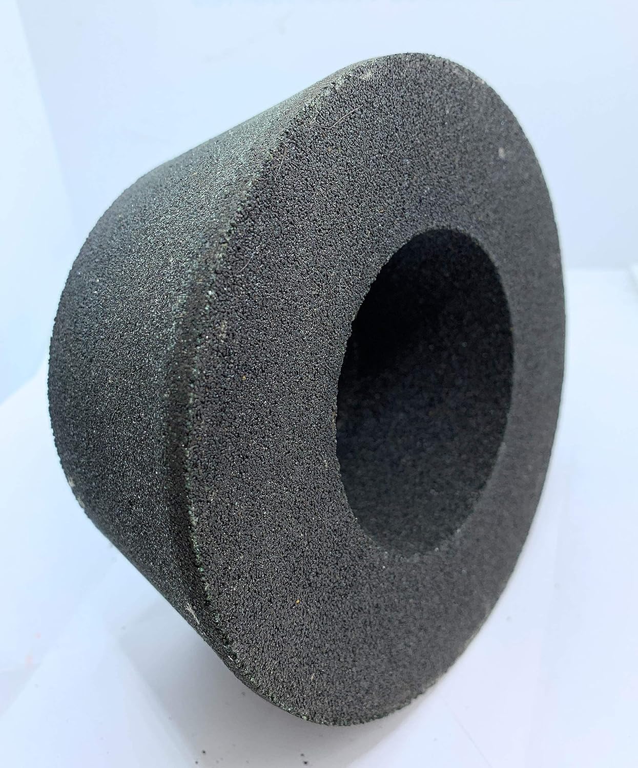 Premium Flaring Cup Grinding Stone for Granite Grinding - Green SiC, 46 Grit - 5X2X5/8-11 Arbor Thread - Durable and Efficient - Ideal for Professional Use