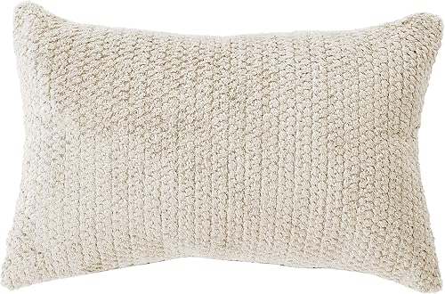 Sorra Home Almohada interior con borde de cuchillo, 16 x 26 pulgadas, Peyote, 2 unidades