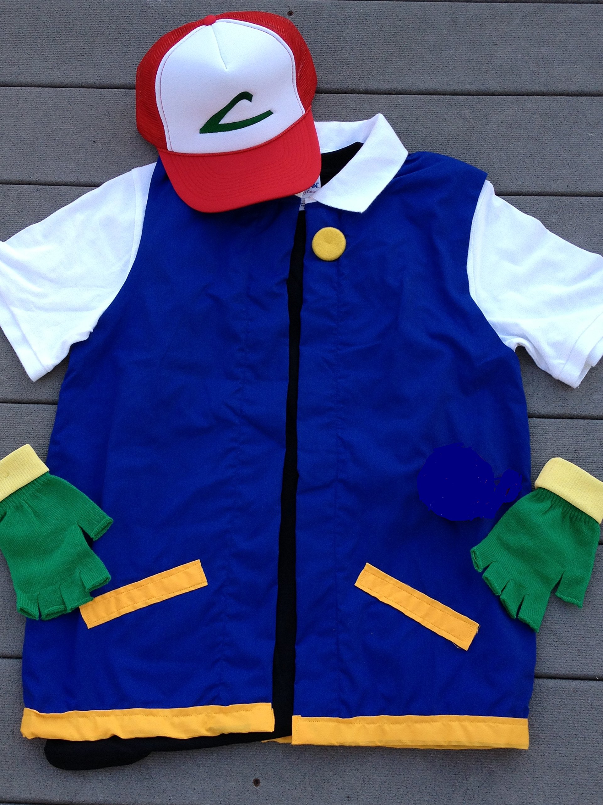 Stella Klinker CostumesAsh Ketchum Trainer Costume Anime - cosplay Trainer hat