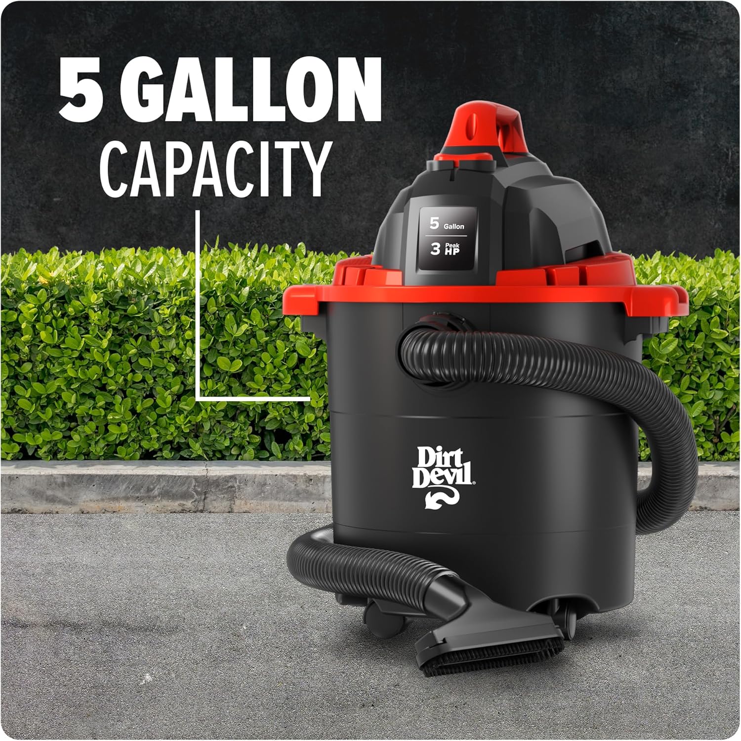Unleash Cleanliness: The Dirt Devil 5 Gallon Wet/Dry Shop Vacuum Review