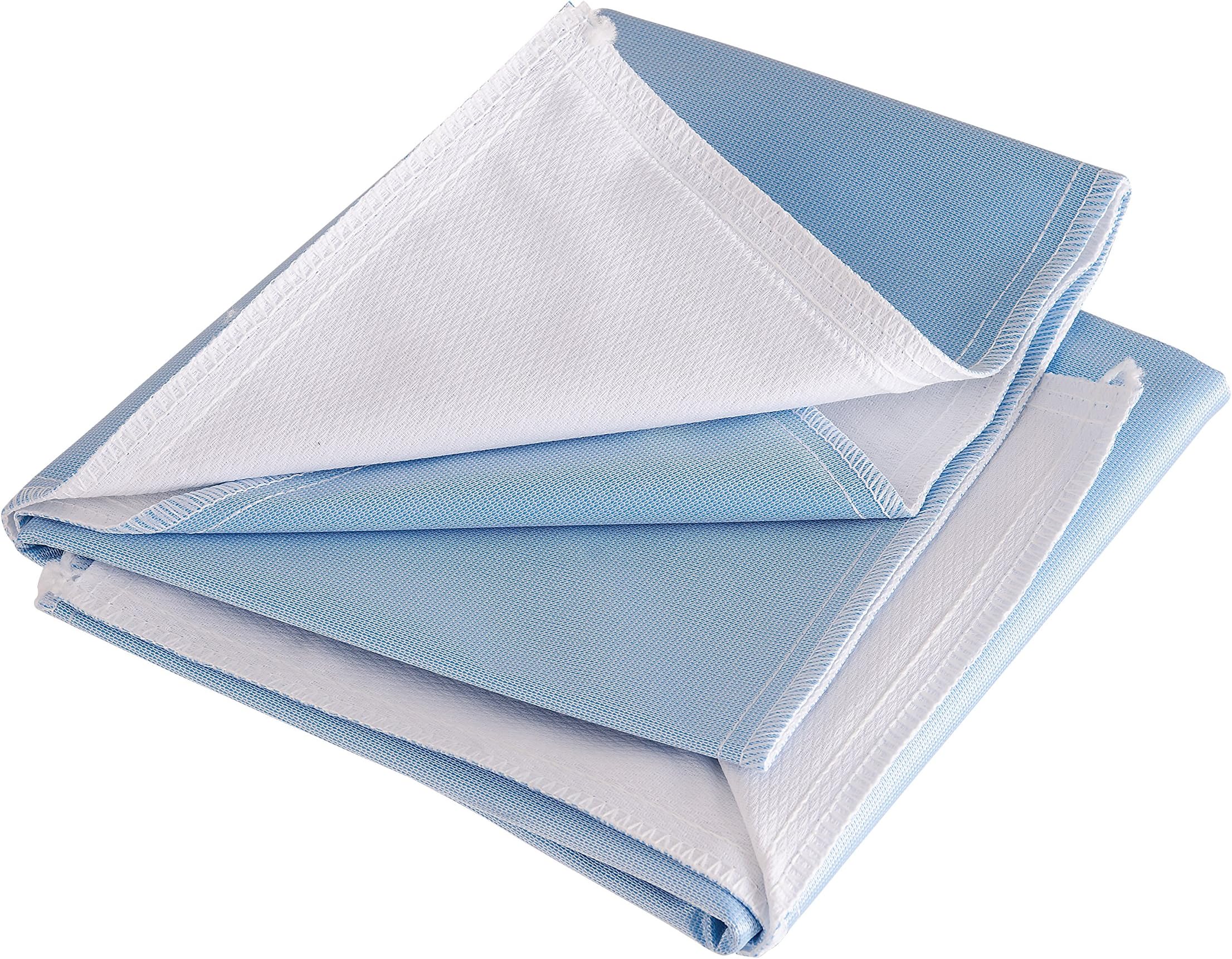 DMIWaterproof Furniture and Bed Protector Pad, 3 Ply, Reuseable, 34 x 24, Blue