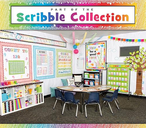 Miniatura 6 de Teacher Created Resources Papel de computadora de garabatos coloridos