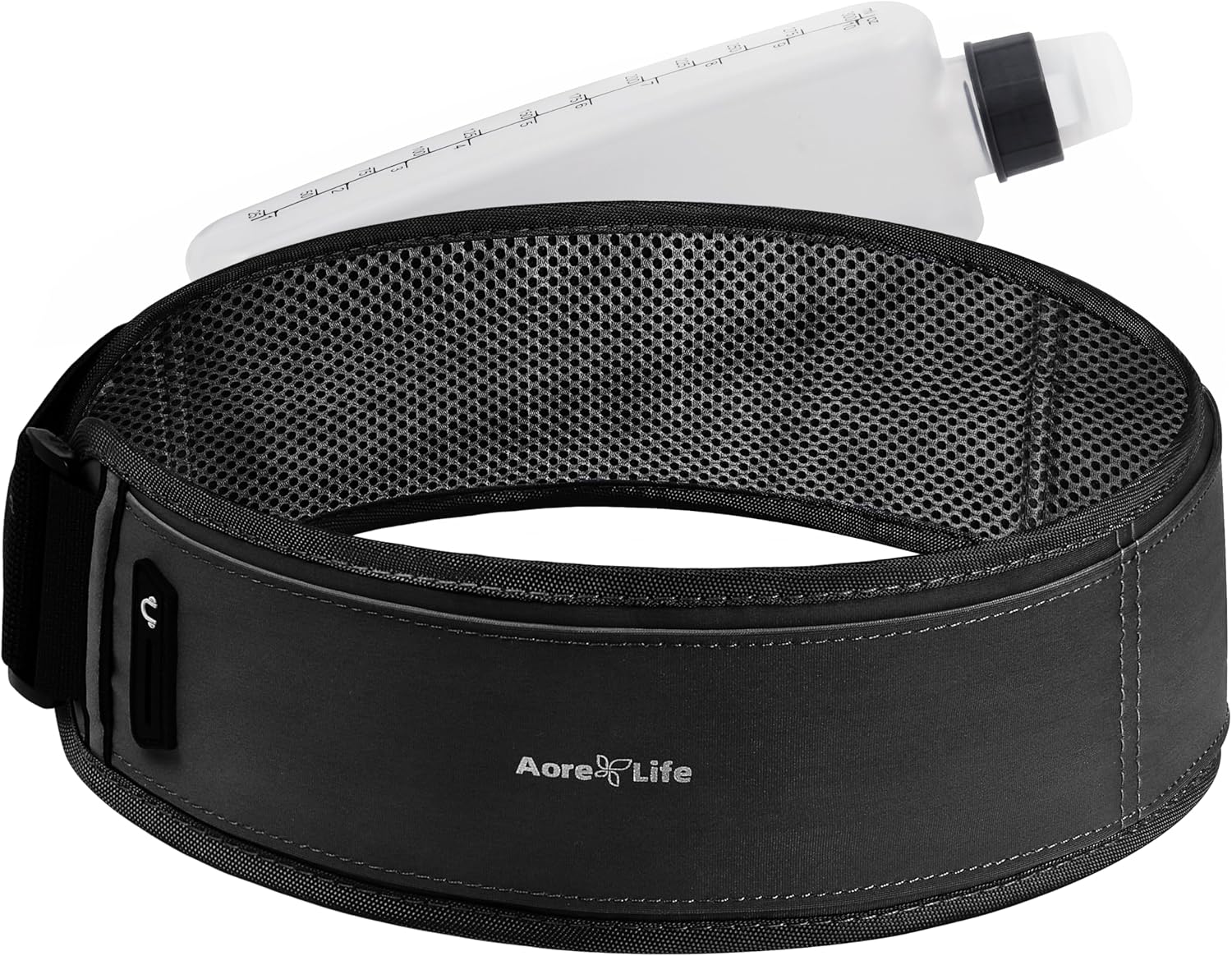 Aore Life Running Belt, Fanny Pack with Water Bottle Holder, Running Belt for Men