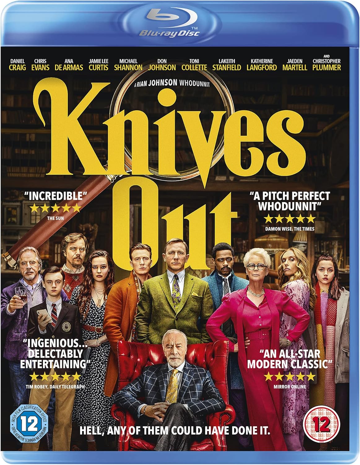 Amazon Knives Out BD [Bluray] DVD et Bluray Bluray