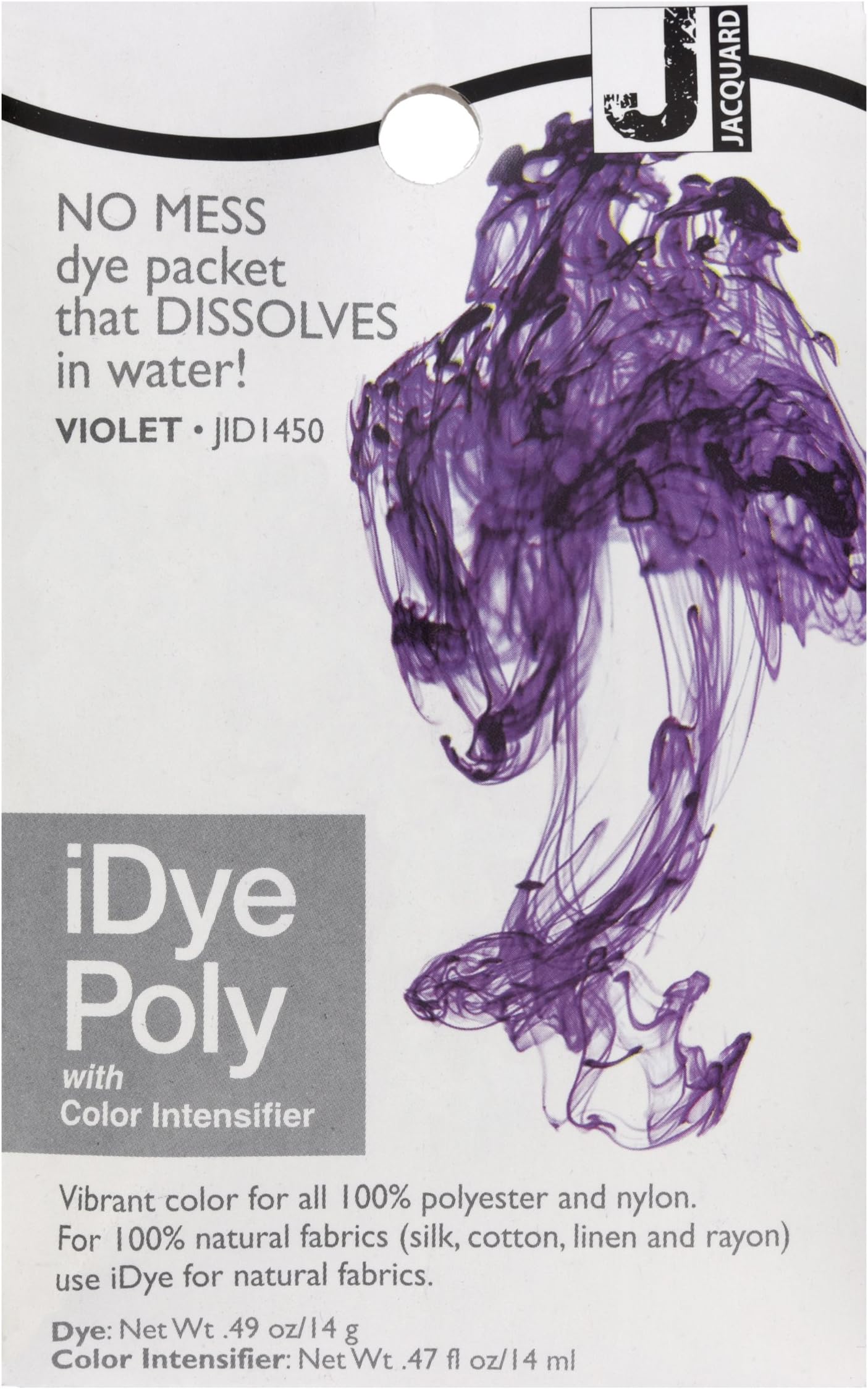 iDye Synthetic Fiber Fabric Dye Violet
