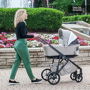 KidCo Uno+ Carry Cot Pros