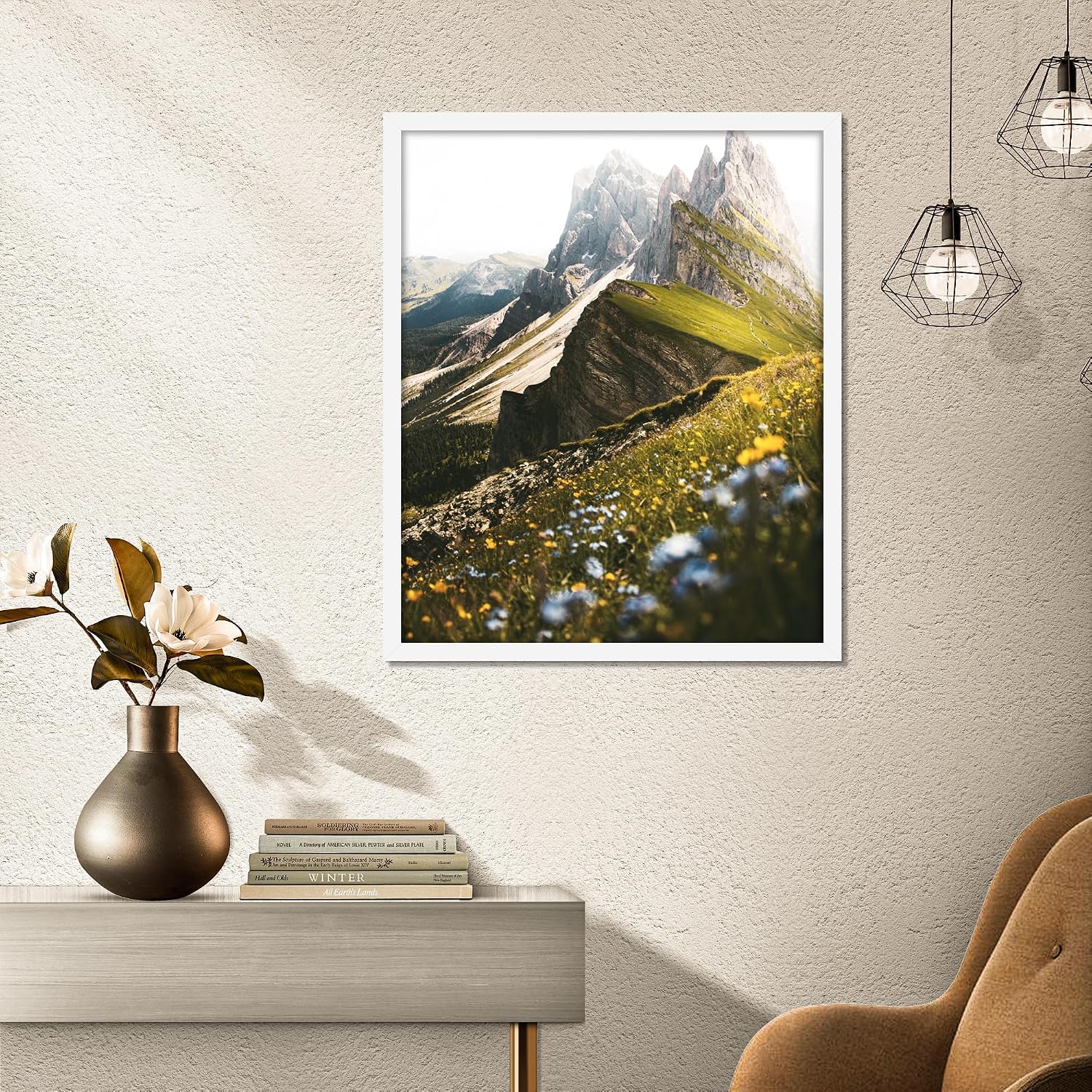 Picrit 14x17 Picture Frame, Photo Frame for Wall Mounting Display, White