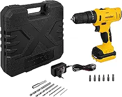 Parafusadeira/Furadeira Com Impacto A Bateria, 12 V, Fonte Bivolt Automática, Pfv 120i Vonder.