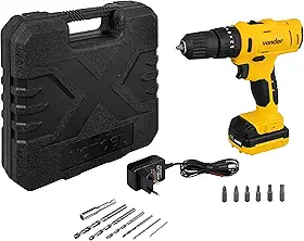 Parafusadeira/Furadeira Com Impacto A Bateria, 12 V, Fonte Bivolt Automática, Pfv 120i Vonder.