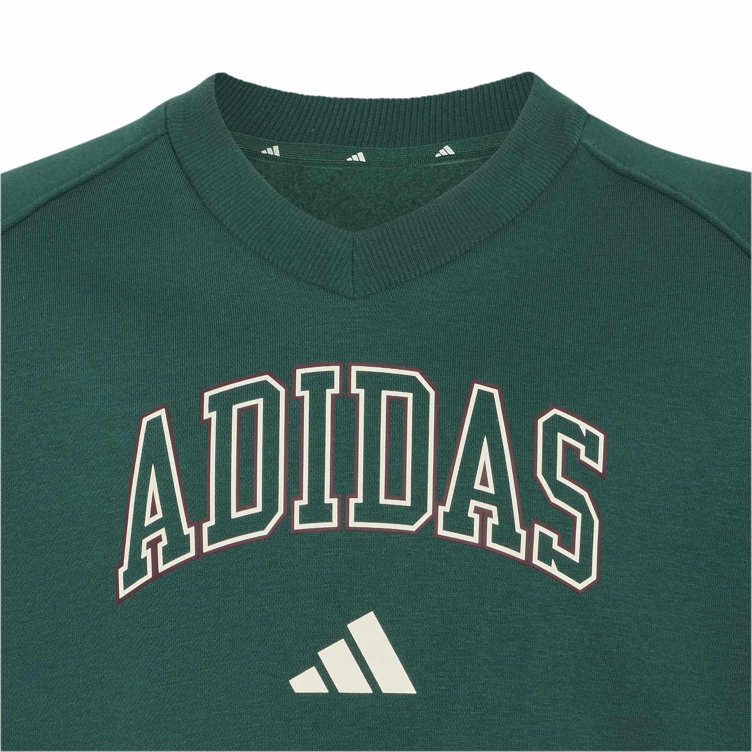 Adidas Girl's Seasonals Collegiate Typography V-Neck Junior Girls bluza z kapturem (1 opakowanie)