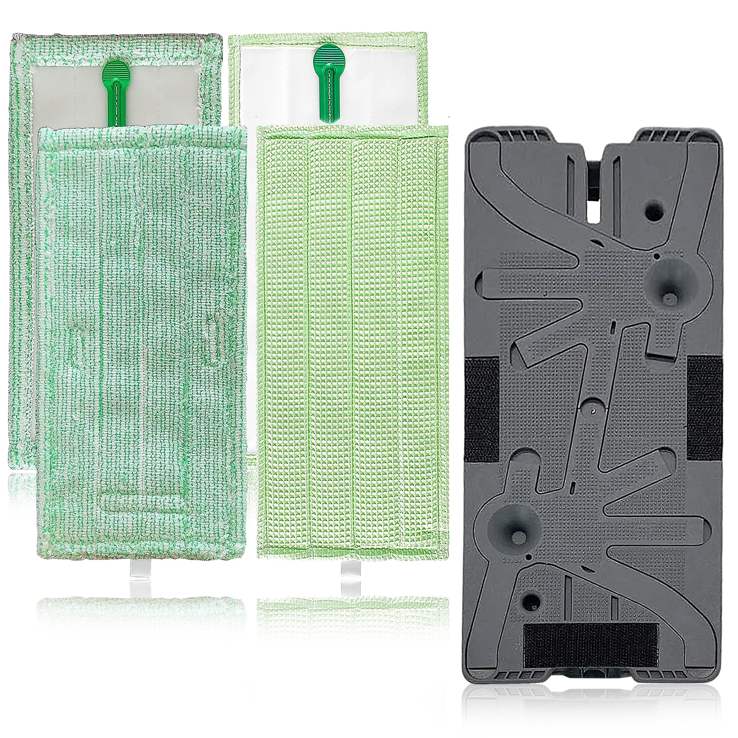 Kit de placa portaraños limpiadora compatible con Folletto SP600 y SP600S – Incluye 4 paños