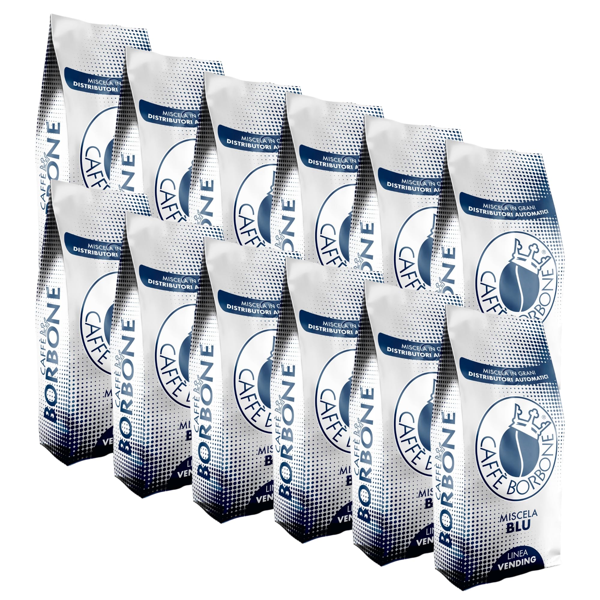 Caffè in grani Miscela BLU Caffè Borbone Vending Maxi 1 kg x 12