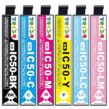 新品未開封全部で39個EPSON対応互換インクIＣ50-ＬM Amazon.co.jp: Kingway EPSON エプソン 互換 インクカートリッジ