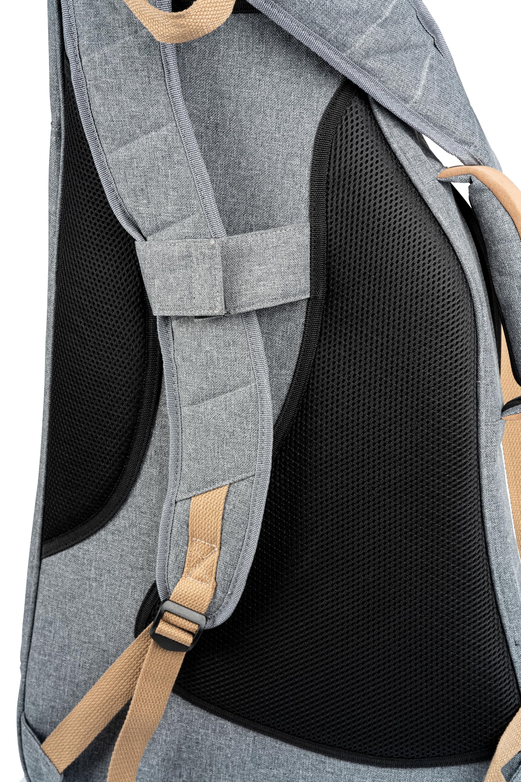 Ortega Guitars Deluxe Guitar Gigbag - E-Gitarren Tasche - Höhe 102 cm - Breite 35 cm - Baumwolle, Grau (OGBEG-DLX-GY)