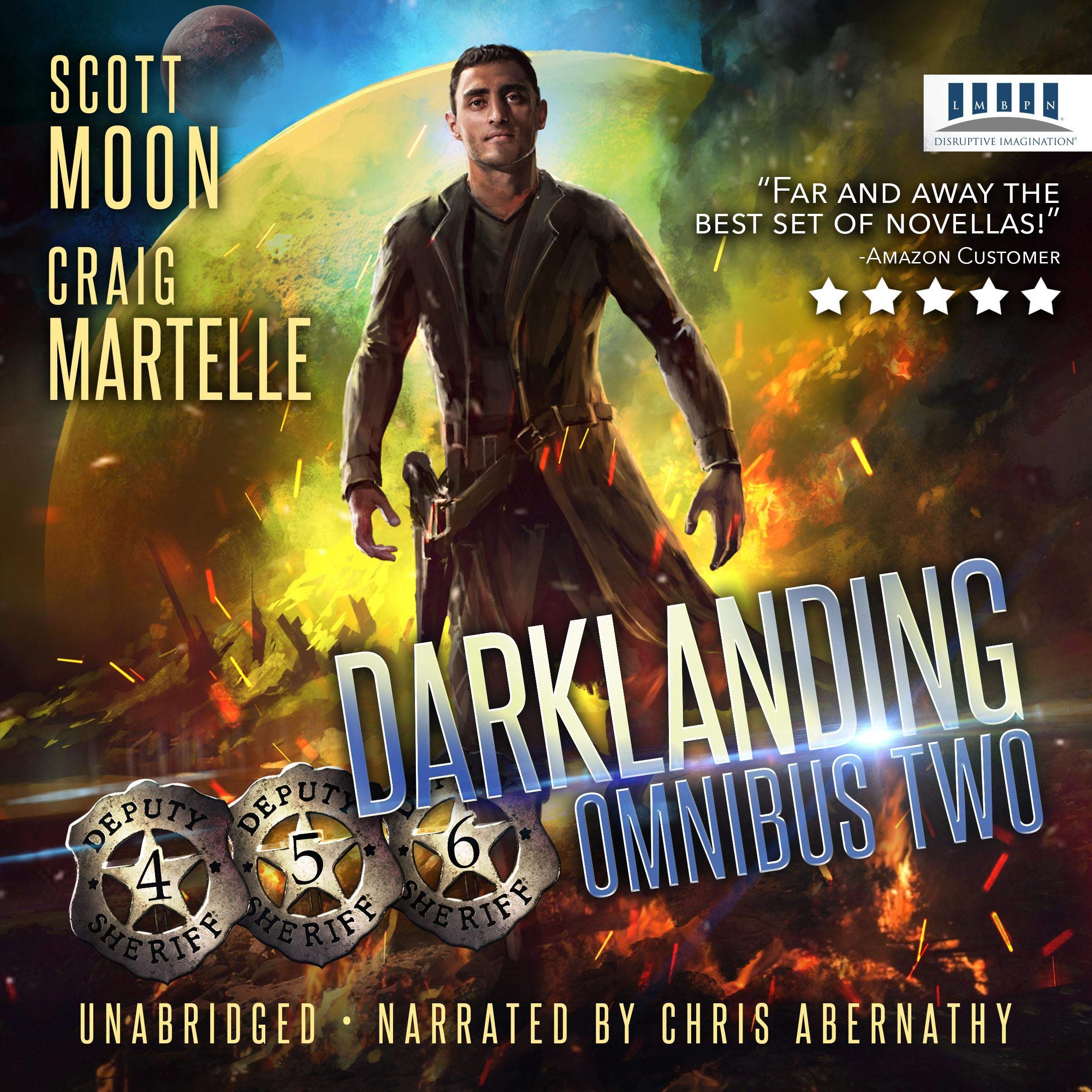 Cover art for Darklanding Omnibus Books 4-6: Runaway, An Unglok Murder, SAGCON